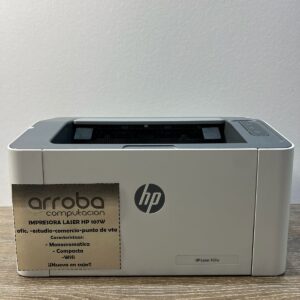 Impresora HP Laser 107w - Monocromática con Wi-Fi